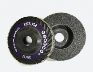 Нетканый прессованный круг ROXPRO 115х19х22мм, Triммable, 3S, Fine, 144524, RoxelPro