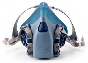 Полумаска 3M серии 7500, размер малый размер (S), 7501, 3M
