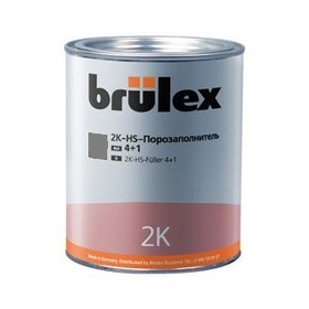 Порозаполнитель 4+1 (белый) 2K-HS, 3,5 л, 928533126, BRULEX