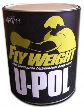 FLYWEIGHT  Пластичная облегченная шпатлевка,600 мл, U-pol FLY/BM