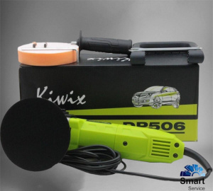 Полировальная машинка эксцентриковая 9 мм Kiwix DP506 650W, DP506KX, 