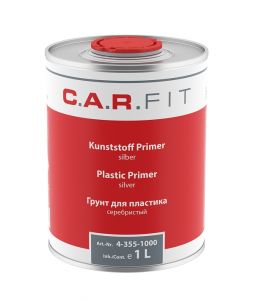 Грунт для пластиков 1K серебристый 1л, 4-355-1000, C.A.R.FIT
