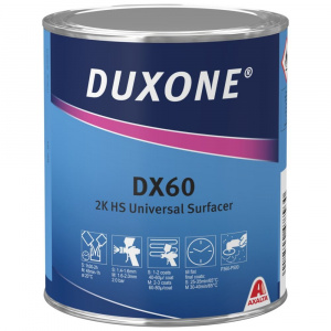 Грунт-выравниватель, светло-серый, 1л DX60, 1250047793, DUXONE