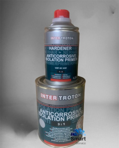 Грунт 3:1 "по мокрому" (0,75 л + 0,25 л) серый 2114 NEW IT ISOLATION PRIMER 2К Антикоррозионный , 2114TR, Troton INTER Грунт 3:1 "по мокрому" (0,75 л + 0,25 л) серый 2114 NEW IT ISOLATION PRIMER 2К Антикоррозионный , 2114TR, Troton INTER