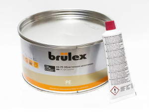 Шпатлевка облегченная с отвердителем, 1 л, 991010126, BRULEX