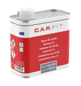 Отвердитель для лака MS 2:1, 0,5л, 7-360-0500, C.A.R.FIT