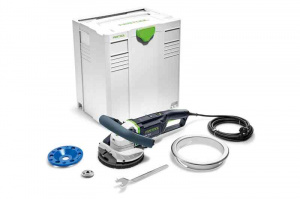 МАШИНКА ШЛИФОВАЛЬНАЯ ЗАЧИСТНАЯ в контейнере, компл. RG 130 E-Set DIA TH FESTOOL, 768981, Festool