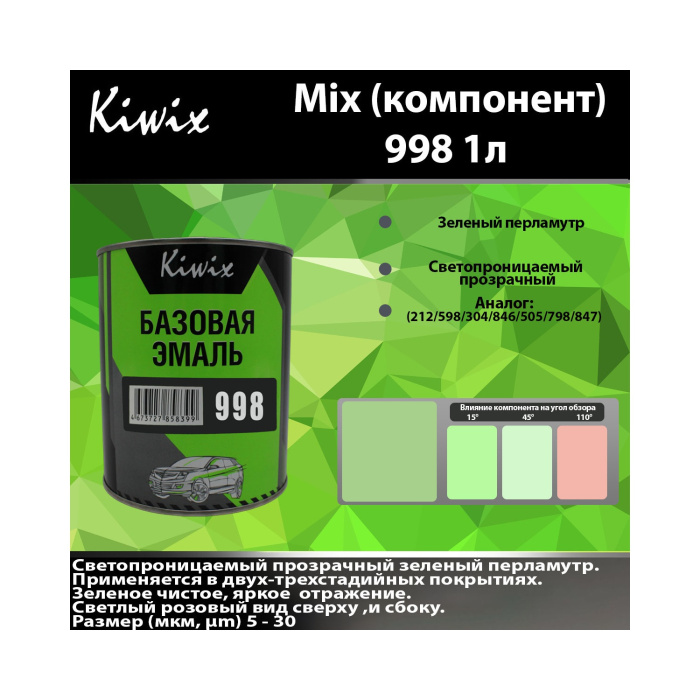 998 КИВИКС, Ксираллик ,1л