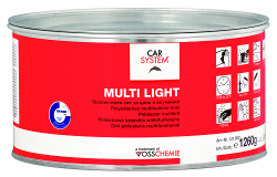 Шпатлевка 2К полиэфирная универсальная с низким удельным весом "Multi Light" беж.(уд вес ~1,3), 141503, CARSYSTEM