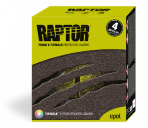 RAPTOR 2K 3:1 Защитное покрытие повышенной прочности, белое, 4 л комплект, RLW/S4, U-pol RAPTOR 2K 3:1 Защитное покрытие повышенной прочности, белое, 4 л комплект, RLW/S4, U-pol