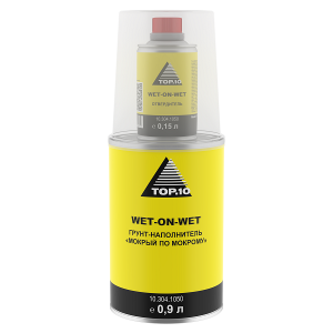 Грунт-наполнитель WET-ON-WET (0,9л+0,15л), комплект, 10.304.1050 chk, ТОП10