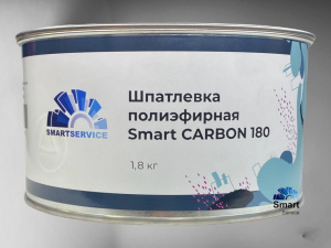 Шпатлевка полиэфирная Smart CARBON 180 1,8 кг (~), 180.1800, SMARTSERVICE Шпатлевка полиэфирная Smart CARBON 180 1,8 кг (~), 180.1800, SMARTSERVICE