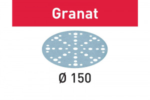 Круг шлифовальный Granat P120, комплект из 100 шт.  STF D150/48 P120 GR/100, 575164, Festool