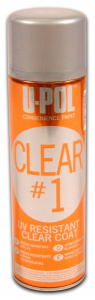 Прозрачный лак CLEAR#1 UV Устойчивый с высоким глянцем, 500мл , CLEAR/AL, U-pol