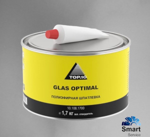 Шпатлевка GLAS OPTIMAL 1,7 кг ( 8 шт в коробке), 10.108.1700, ТОП10