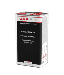 Прозрачный лак BLACK LABEL HS plus 2:1, 5л, 7-223-5000, C.A.R.FIT