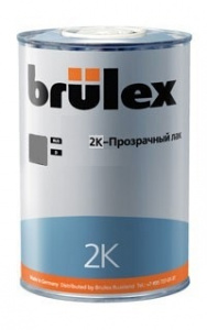 Прозрачный лак Премиум HS, 1 л, 30000501, BRULEX