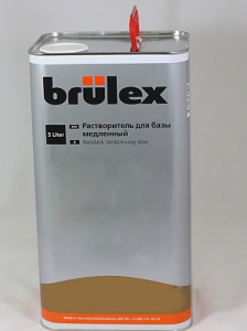 Растворитель для базы медленный, 5 л, 971550126, BRULEX