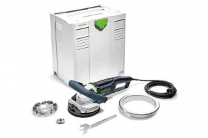 МАШИНКА ШЛИФОВАЛЬНАЯ ЗАЧИСТНАЯ в контейнере, компл. RG 130 E-Set DIA HD FESTOOL, 768977, Festool