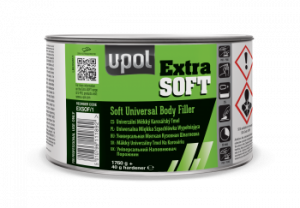 EXTRA SOFT U-POL Универсальная мягкая кузовная шпатлевка 1,1 л, EXSOF/1, U-pol