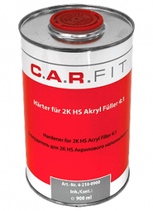 Отвердитель для грунта-наполнителя 4:1 0,9л, 4-210-0900 chk, C.A.R.FIT