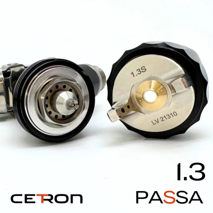 Краскопульт CETRON PASSA LVLP 1.3мм (Разрезная дюза)