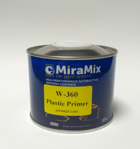 W-360 1K Plastic Primer 0,5 Kg, MMPW-360 05, MiraMix W-360 1K Plastic Primer 0,5 Kg, MMPW-360 05, MiraMix