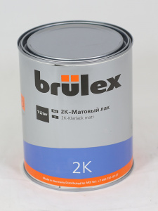 Матовый лак BRULEX 2:1, 1 л, 932910126, BRULEX