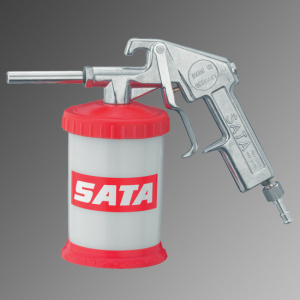 SATA Пластиковый нижний бачок 0,6л для пескоструйного пистолета, 21444, SATA