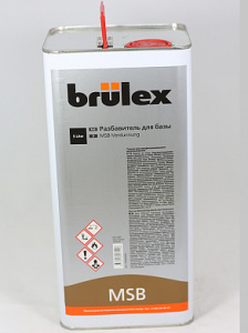 Разбавитель для базы MSB Brulex, 5 л, 30000905, BRULEX