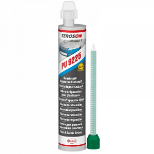 Клей для ремонта деталей из пластика (2К картридж под пистолет) TEROSON PU 9225 250ML  2х125 мл, 881837, TEROSON