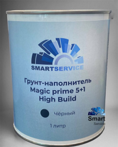 Грунт-наполнитель Smart Magic Prime 463 5+1 черный 1 л, 463.1000, SMARTSERVICE