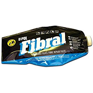 FIBRAL Стекловолоконная шпатлевка, пакет, 600мл, FIB/BM, U-pol