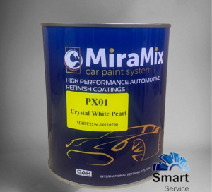 Краска PX01 Crystal White Pearl 1L, MMPPX01, MiraMix
