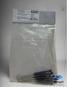 SATA Набор для чистки пистолетов, 10 щёток, 6007, SATA