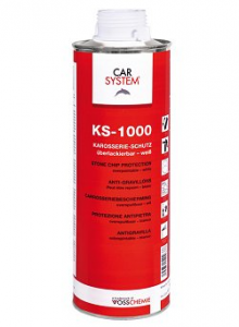 Покрытие KS-1000 антигравийное окрашиваемое белое 1л, 149266, CARSYSTEM
