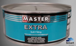 MASTER EXTRA Шпатлёвка полиэфирная мягкая 500 мл (0,825 кг) , 1737TR, Troton MASTER MASTER EXTRA Шпатлёвка полиэфирная мягкая 500 мл (0,825 кг) , 1737TR, Troton MASTER