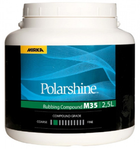 Полировальная паста Polarshine 35, 2,5 л, 7992812511 chk, Mirka