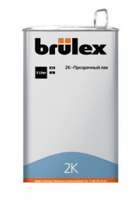 Прозрачный лак Премиум HS, 5 л, 30000404, BRULEX
