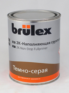 Грунт-наполнитель Non Stop Fullprimer темно-серый 1л, 60003110, BRULEX
