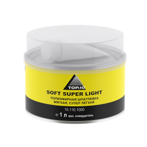 Шпатлевка SOFT SUPER LIGHT 1 л, 10.110.1000, ТОП10