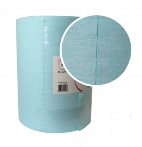 Обезжир. салфетка ULTRACLEAN SOFT, перфор.рулон 400шт., 30х32см., голубая, 612432, RoxelPro