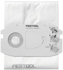 Мешок-пылесборник, компл. из. 5 шт. SC FIS-CT MIDI/5, 498411, Festool