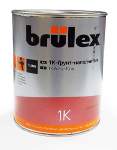 Грунт-наполнитель  (темно-серый) 1K, 1 л, 924111126, BRULEX
