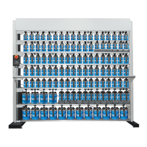 Устройство для смешивания красок Santint PA Series 10: 7 полок, 20 Х 3,5 plus 72 X 1 L, PA10-6, Reoflex