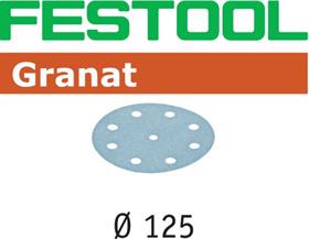 Мат.шлиф. Granat P180, компл. из 100 шт. STF D125/9 P  180 GR 100X FESTOOL, 497171, Festool