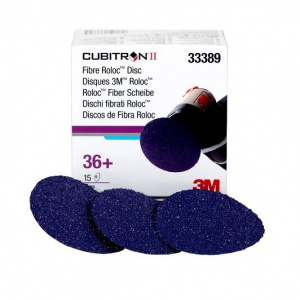 Круг зачистной CubitronII Roloc P36 75мм, 33389, 3M