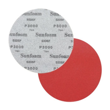 Шлифовальный круг SUNFOAM S33SF 150мм на липучке, без отв., P3000 (уп10 шт.)