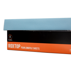 Шлифовальная полоска ROXTOP FILM 70х400мм на липучке без отв, синяя P240, 152512, RoxelPro