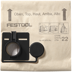 Фильтроэлементы, комплект из 5 шт. FIS-CT 22 /5 FESTOOL, 452970, Festool